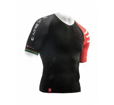 Maglia Triathlon compressione Compressport traspirante