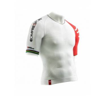 Maglia Triathlon compressione Compressport traspirante