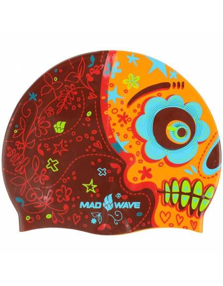 Cuffia piscina Mexico calavera in silicone