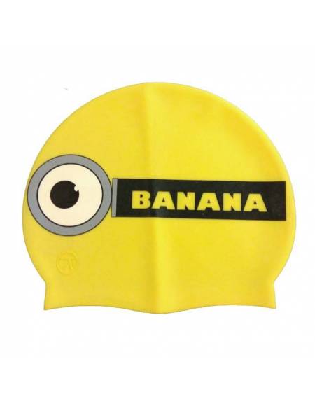 Cuffia piscina minions banana in silicone