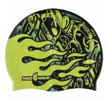 Cuffia piscina silicone Fire Mad Wave