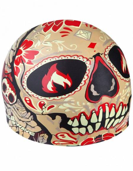 Cuffia piscina silicone calavera Tomb Face Mad Wave