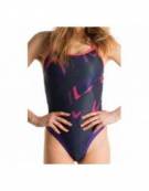 Costume allenamento Openback Dark Purple