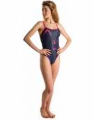 Costume allenamento Openback Dark Purple