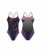 Costume allenamento Openback Dark Purple