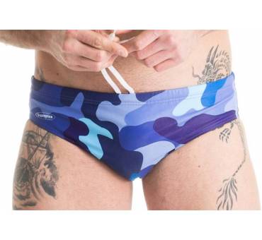 Costume da allenamento Uomo Blue Camo by SwimmerWear