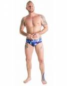 Costume da allenamento Uomo Blue Camo by SwimmerWear