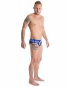 Costume da allenamento Uomo Blue Camo by SwimmerWear