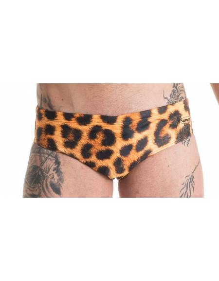 Image of Costume da allenamento Uomo Leopardo by SwimmerWear