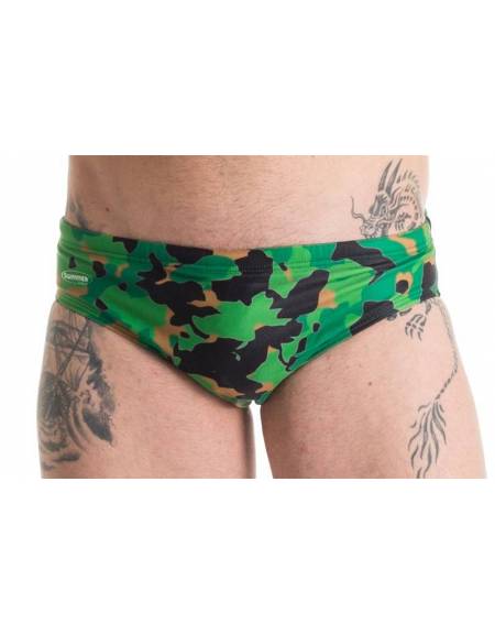 Image of Costume da allenamento Uomo camo verde chiaro by SwimmerWear