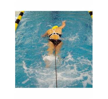 BOJLY Elastico per Nuoto Trattenuto Piscina con Cavo Elastico Cintura Nuoto Staticoper Elastico per Nuoto Frenato per Adulti Bambini