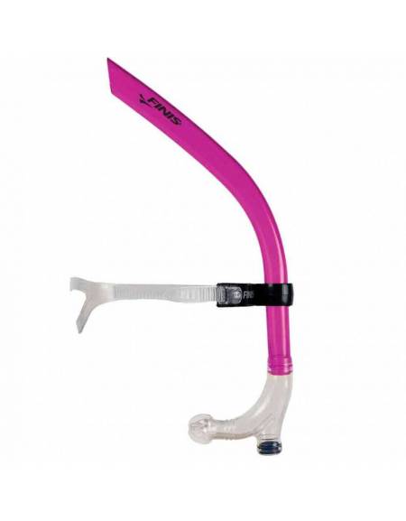 SNORKEL ROSA Boccaglio tubo respiratore frontale