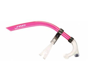 SNORKEL ROSA Boccaglio tubo respiratore frontale