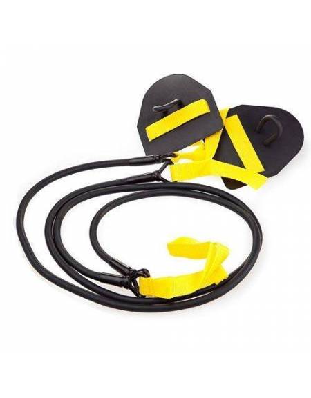 Elastico con palette allenamento nuoto SwimForce