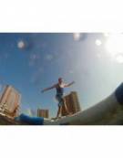 Gioco gonfiabile piscina Aquaglide FOXTROT