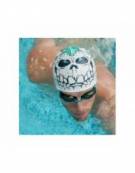 Cuffia piscina teschio SCULL in silicone