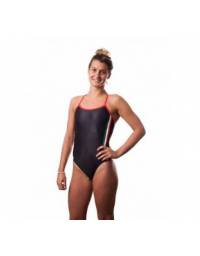 Costume intero donna Italia Black SwimmerWear