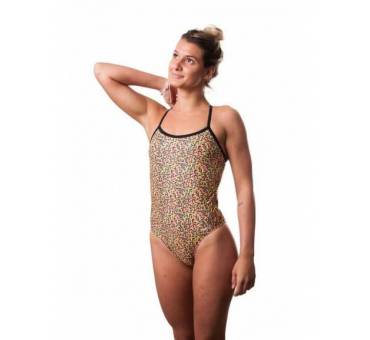 Costume intero piscina donna TRIANGLES SwimmerWear