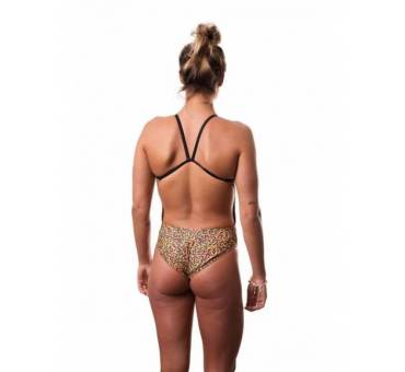 Costume intero piscina donna TRIANGLES SwimmerWear