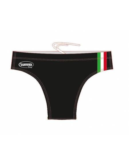 Costume uomo Italia Black SwimmerWear