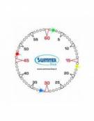Contasecondi da Piscina a LED 1 mt di Lato