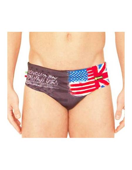 Image of Costume Piscina FLAG Uomo FISHIRT