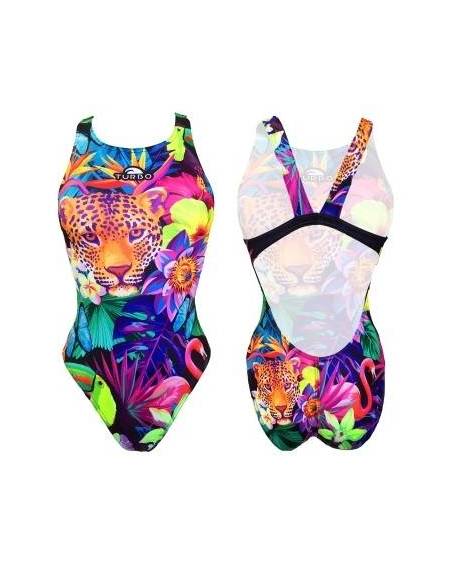 Image of Costume Turbo Donna Cool Tiger Nuoto Piscina071