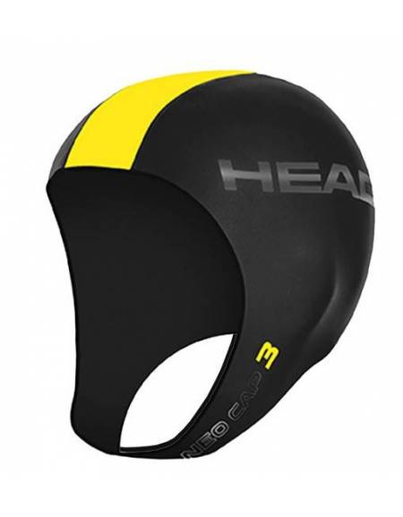 Cuffia Neoprene Alta Visibilità Triathlon Acque Libere