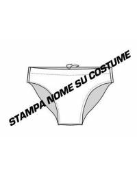 Stampa Nome Aggiuntivo su Costume Nuoto