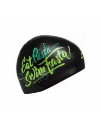 Cuffia Piscina Eat Pasta Swim Fasta Reversibile