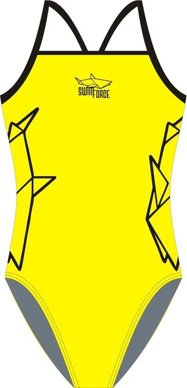 COSTUME NUOTO DONNA SKINFORCE SKINBACK ALLENAMENTO PISCINA