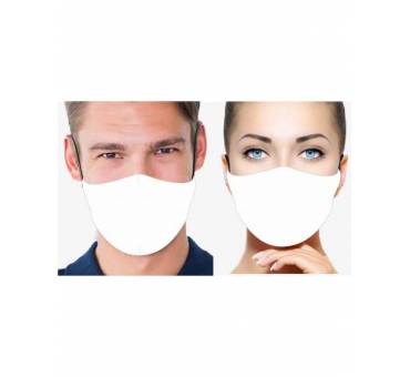 Mascherine Personalizzate Lavabili e Riutilizzabili - MINIMO 50 PEZZI