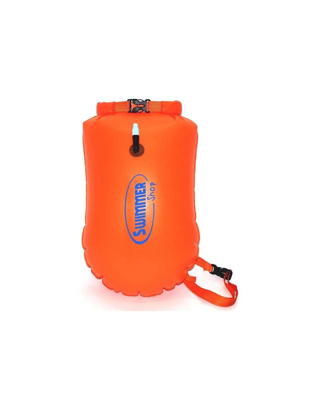 TATAFUN Nuoto Boa con Tasca Impermeabile 20L Orange per Acque Libere Nuotatori in Mare Aperto Triatleti Molto Visibile Boa di Sicurezza Ultraleggera della Nuotata Tow Float