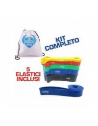 Set Bande Elastiche Fitness Completo 5 pezzi