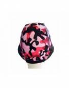 Calottina Pallanuoto Mimetica Fucsia