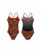 Costume Intero Donna Nuoto FIRE DRAGON