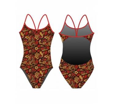 Costume Intero Donna Nuoto FIRE DRAGON