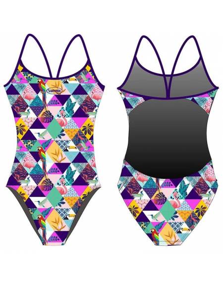 Costume Intero Nuoto Donna NATURE