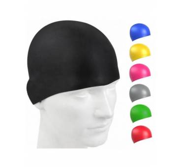 EUCoo Cuffia da Nuoto Protezione DellOrecchio in Silicone per Adulti E Bambini Tinta Unita Cappello alla Moda 
