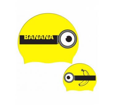 Cuffia piscina minions banana in silicone