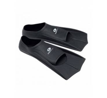 Pinne Corte in Silicone Nuoto Nere Corsport