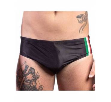 Costume uomo Italia Black SwimmerWear