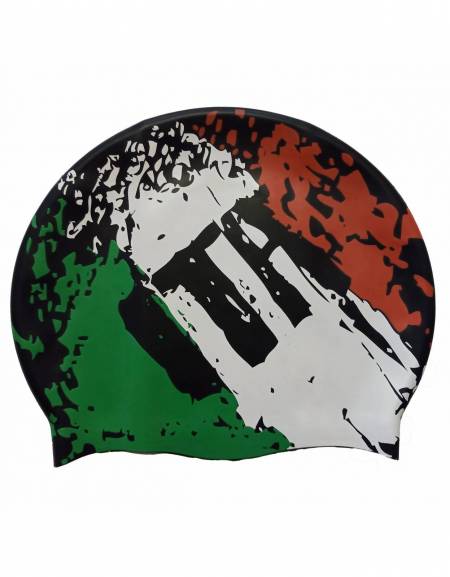 Cuffia Piscina Italia in Silicone | Unisex, Antistrappo, Alta Qualità
