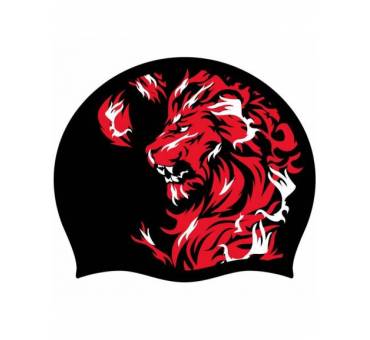 Cuffia Nuoto in SIlicone Rising Lion