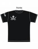 T-Shirt Maglietta Pirata Calico Jack Swimmer Wear