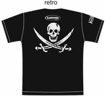 T-Shirt Maglietta Pirata Calico Jack Swimmer Wear