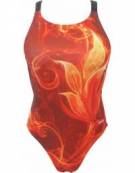 Costume allenamento donna FIORE fiammante SwimmerWear