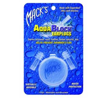 EAR PLUG Tappi Orecchie da Piscina per il Nuoto bianchi