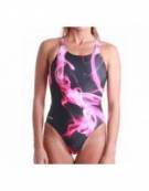 Costume allenamento donna intero PINK SMOKE SwimWear