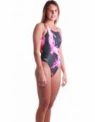 Costume allenamento donna intero PINK SMOKE SwimWear